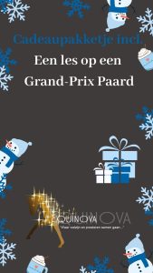 Les op een Grand Prix paard